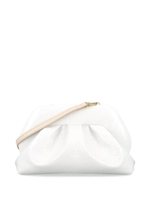 Themoirè Tia faux-leather clutch bag