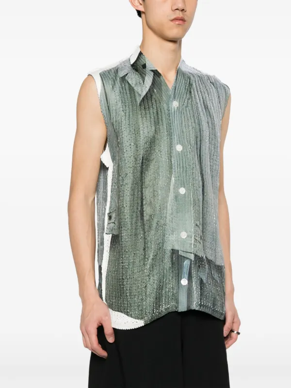 Comme Des Garçons Homme Plus Abstract Buttoned Vest - Farfetch