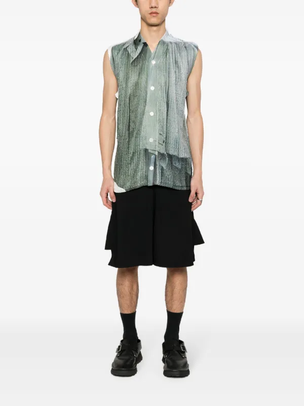 Comme Des Garçons Homme Plus Abstract Buttoned Vest - Farfetch