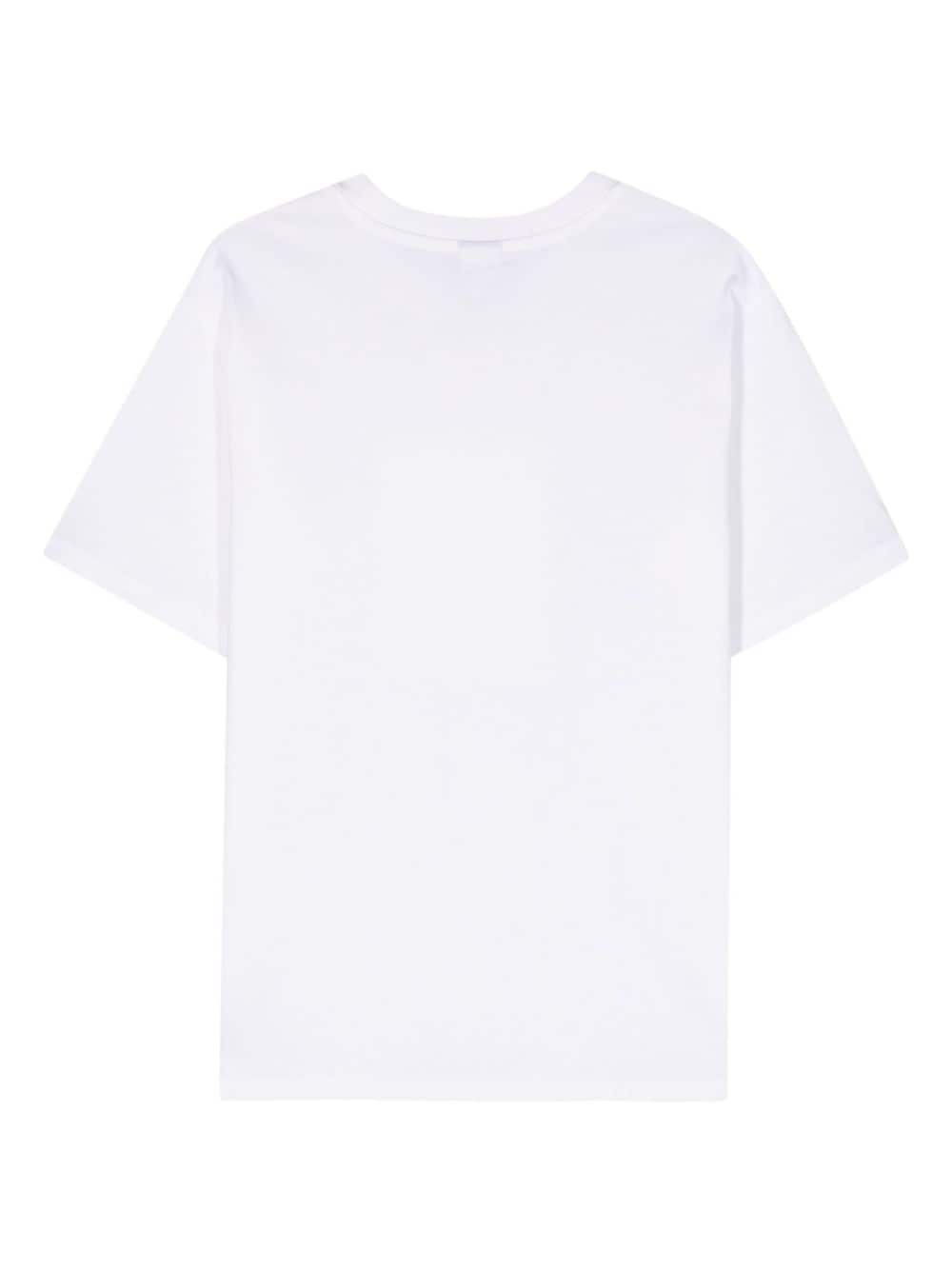 Shop New Balance Never Age Cotton T-shirt In White