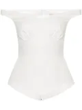 V:PM ATELIER Corynne off-shoulder top - White