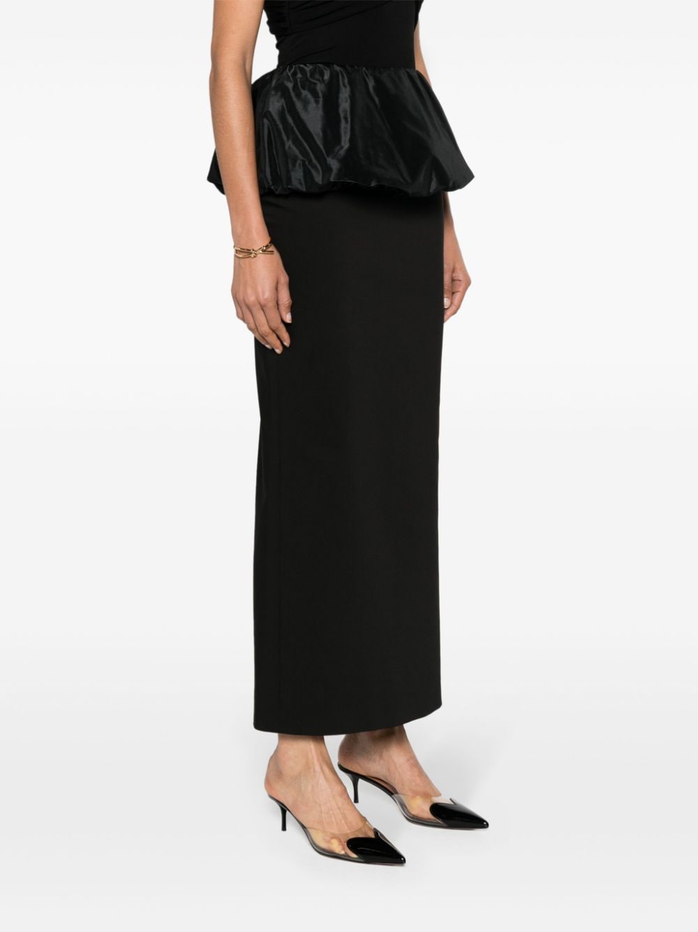 Shop V:pm Atelier Martini Pencil Skirt In Black