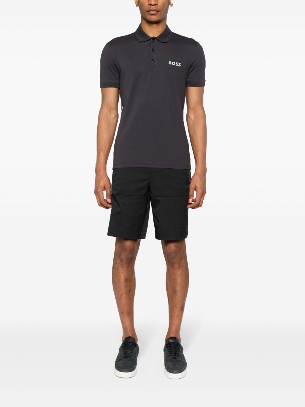 BOSS Waterproof shorts - Zwart