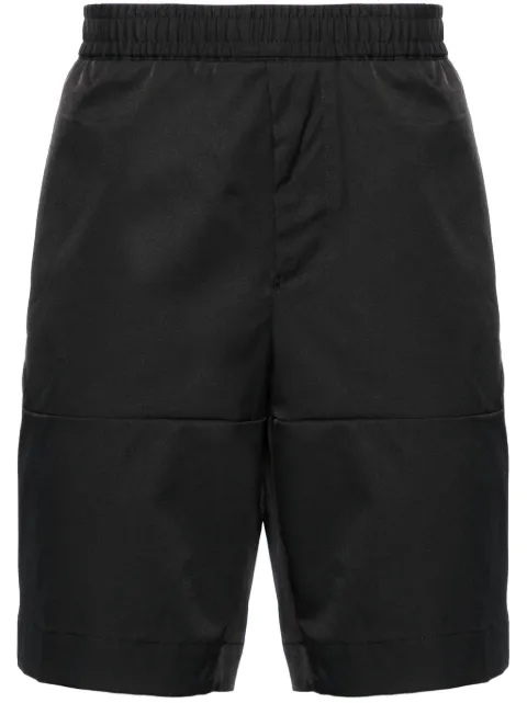 BOSS panelled water-repellent shorts