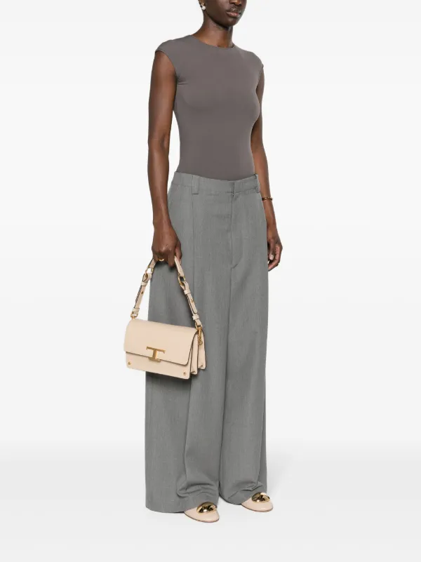 【TOD'S】T Timeless shoulder bag Tod's T Timeless Shoulder Bag | Black | FARFETCH