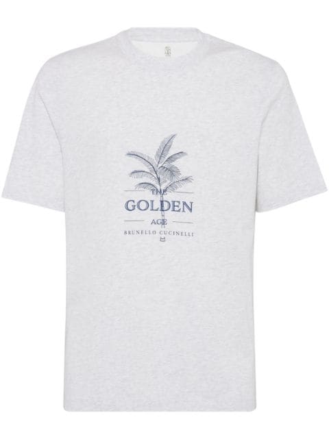 Brunello Cucinelli The Golden Age katoenen T-shirt