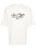 Axel Arigato Broadwick knitted T-shirt - White