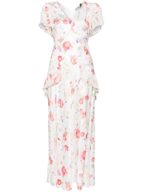 Rixo платье макси Evie с цветочным принтом