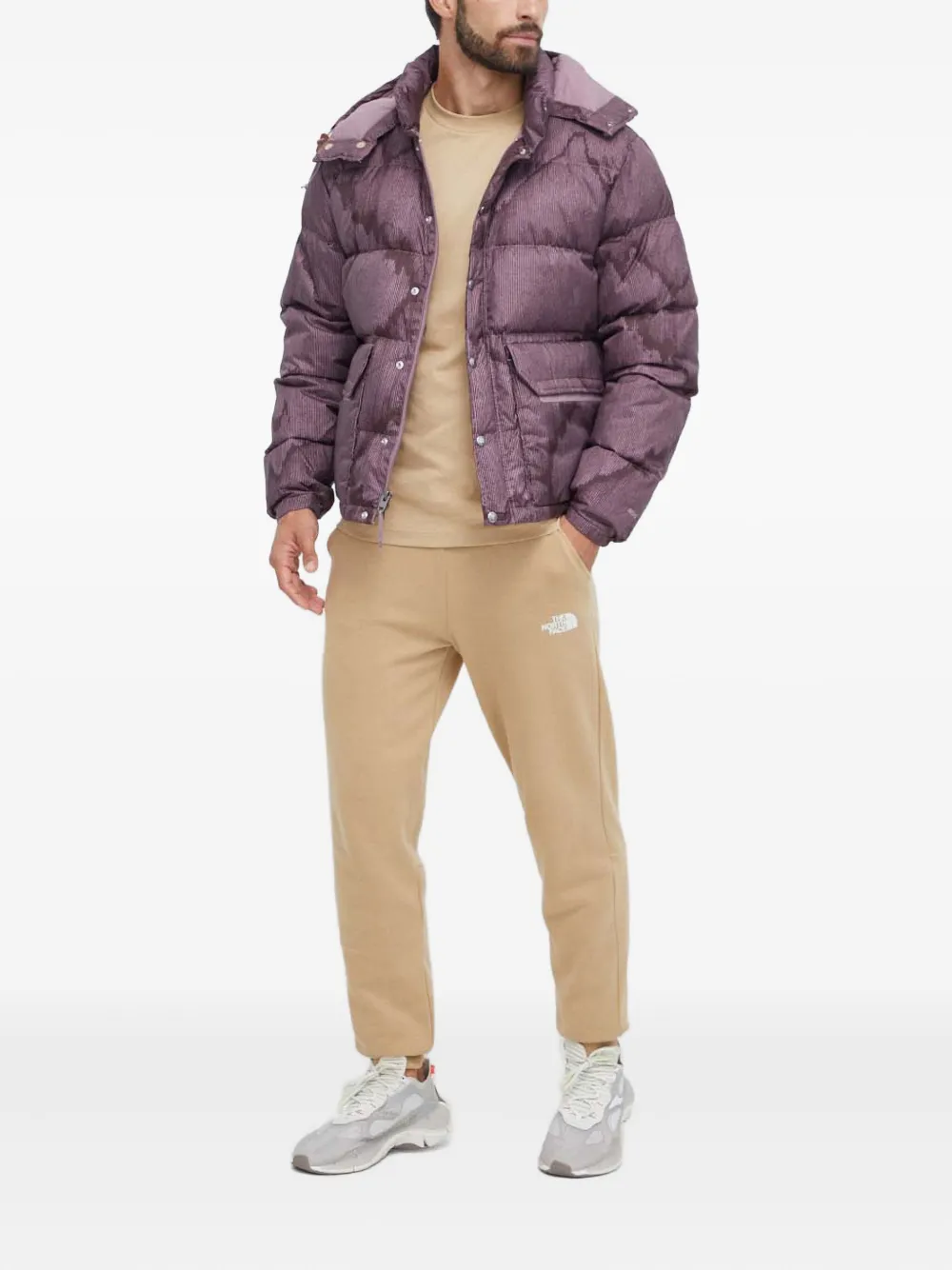 The North Face chamarra capitonada a rayas | Chamarras con plumón y capitonadas | Image 2