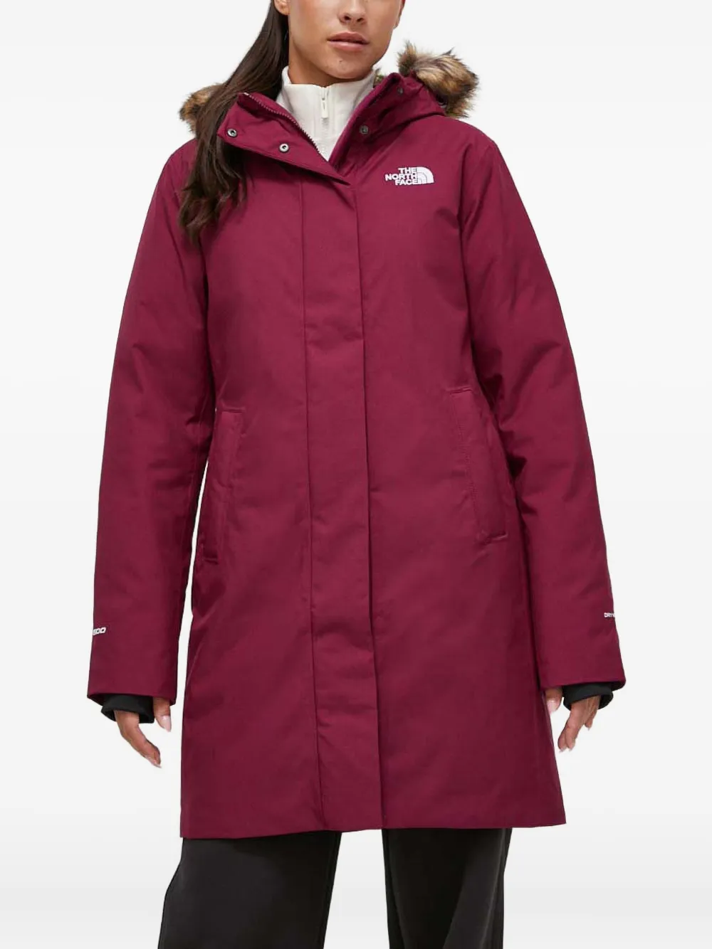 The North Face Artic Parka In Red