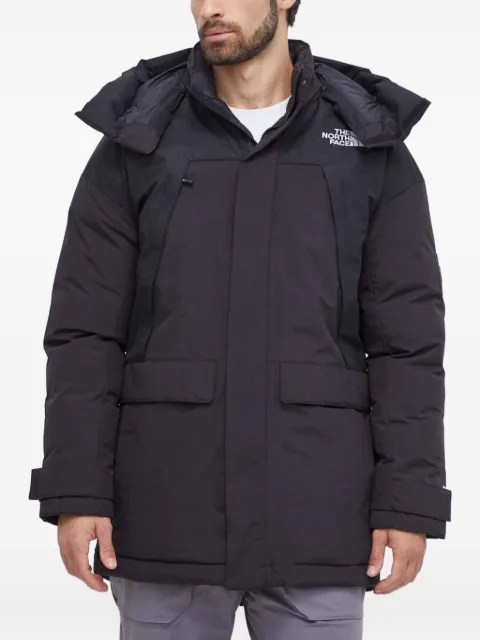 The North Face hooded padded jacket