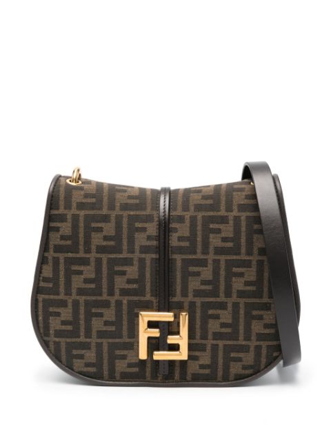 FENDI medium Cmon FF jacquard shoulder bag