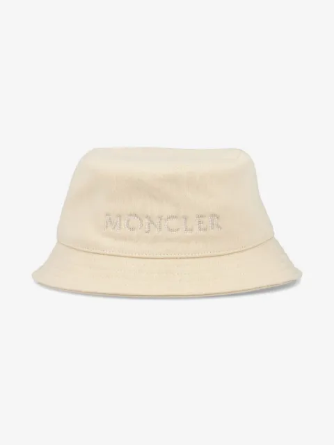 Moncler Enfant Cappello bucket con ricamo
