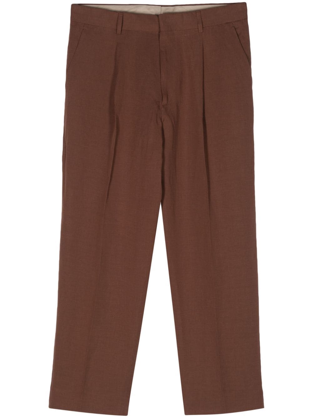 Costumein Vincent Tapered-leg Trousers In Brown