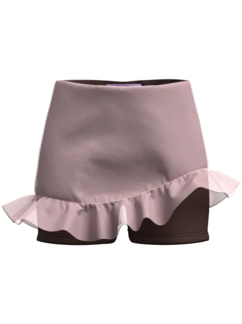 Short Tonia à volants superposés - Maccapani - Modalova