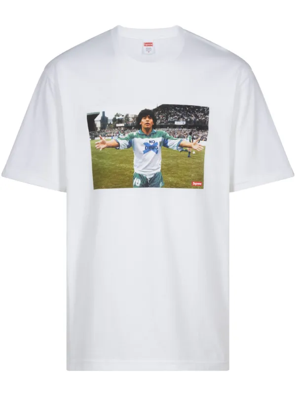 Supreme Maradona photo-print T-shirt - Farfetch