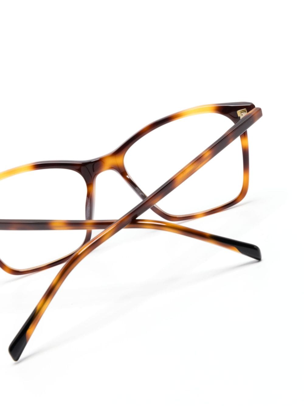 Shop Gigi Studios Tortoiseshell Square-frame Glasses In Brown