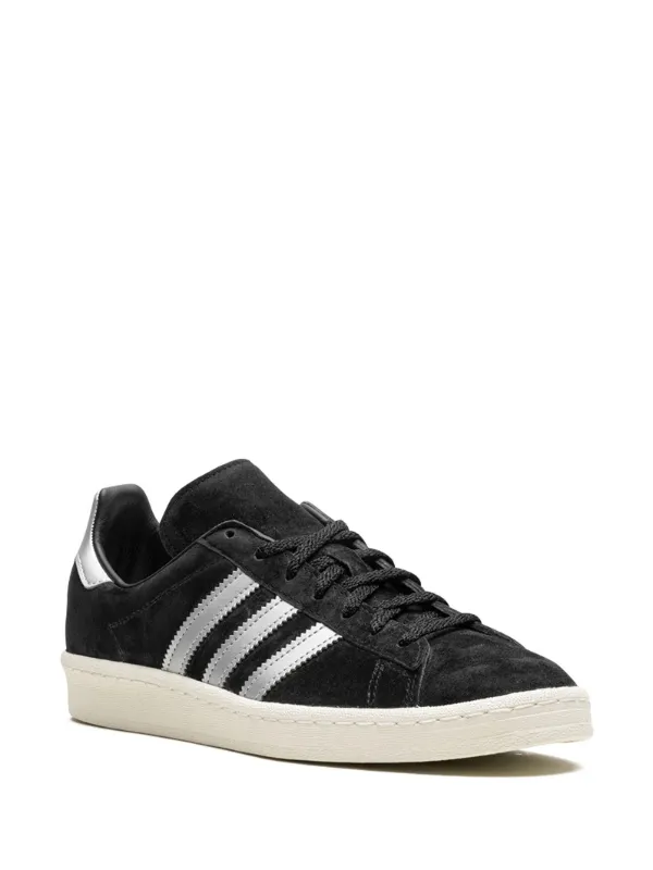 【新品未使用】adidas Campus 80s（25.5）（Black）替紐付 adidas Originals CAMPUS 80S CORE BLACK/CORE BLACK/CORE BLACK