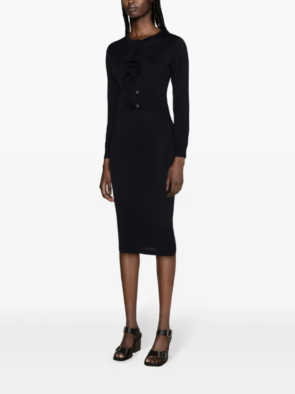 royal blue knitted dress Swindon Knit Dress