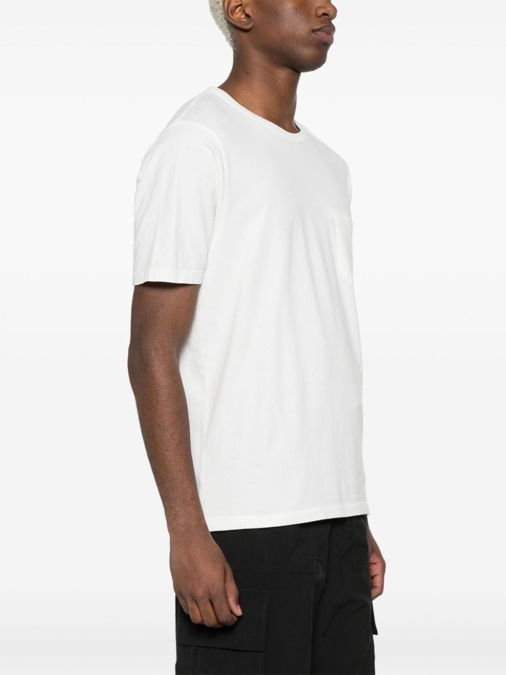 C.P. Company T-shirt met opgestikte zak Wit