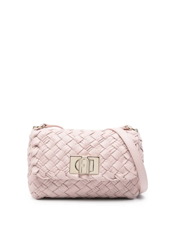 Furla(フルラ) ミミ ミニ レザー ショルダーバッグ CAMELIA e