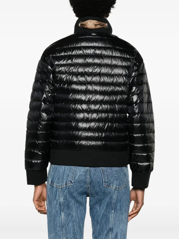 Herno Yoga ダウンボンバージャケット | ブラック | FARFETCH JP