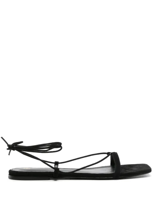 TOTEME sandales à nouer - Noir - TOTEME - Modalova