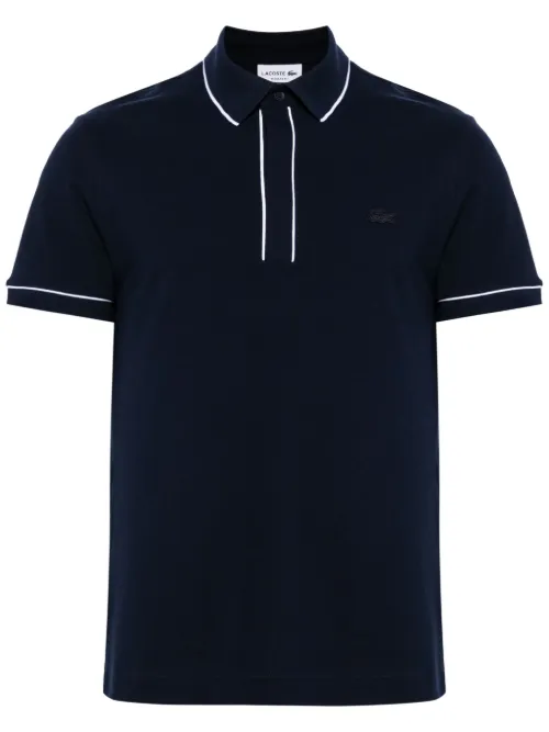 Polo à bords contrastants - Lacoste - Modalova