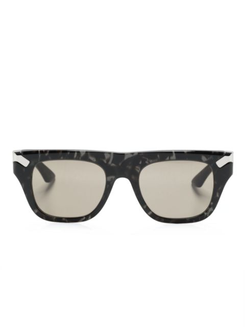 Alexander McQueen Eyewear tortoiseshell square-frame sunglasses Men