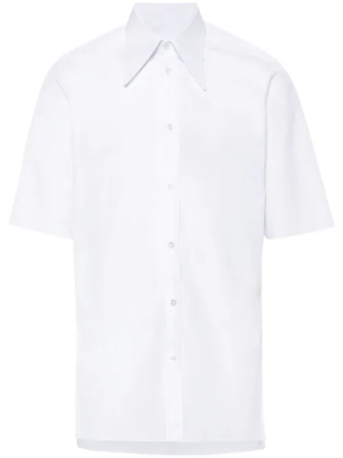 Chemise en popeline à manches courtes - Maison Margiela - Modalova