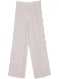 Taller Marmo mid-rise crepe palazzo pants - Grey