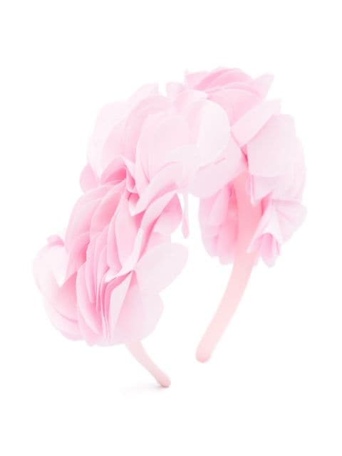 Miss Grant Kids floral-appliqué headband