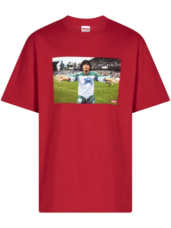 Supreme Maradona Tee Mサイズ 未着用 Supreme-Maradona-Tee-