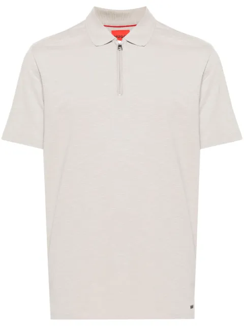 BOSS Poloshirt mit Logo-Applikation