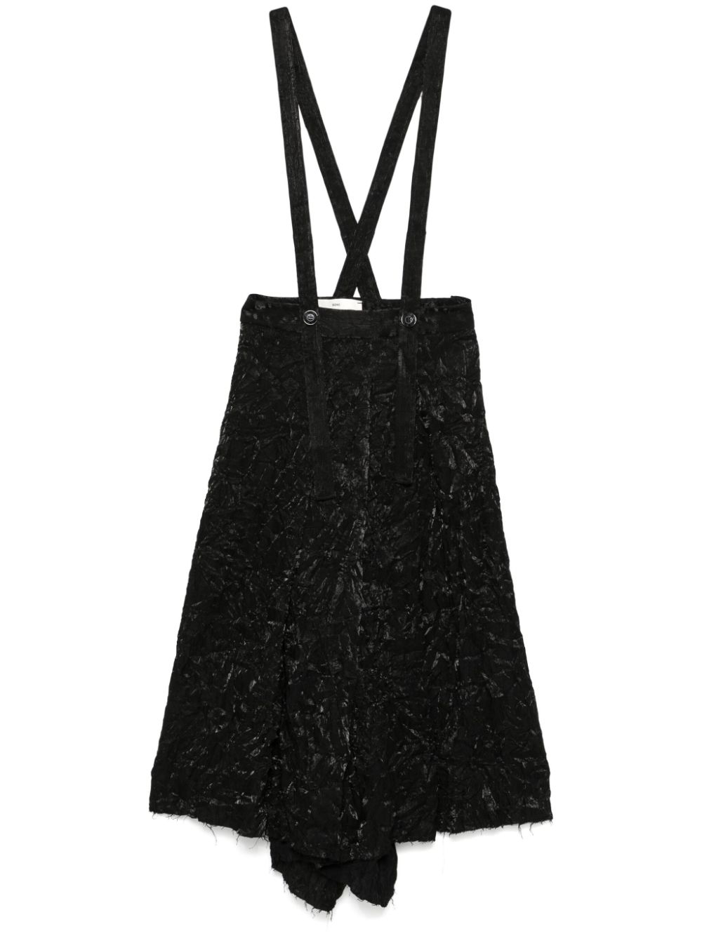 Song For The Mute pleated midi skirt - Black