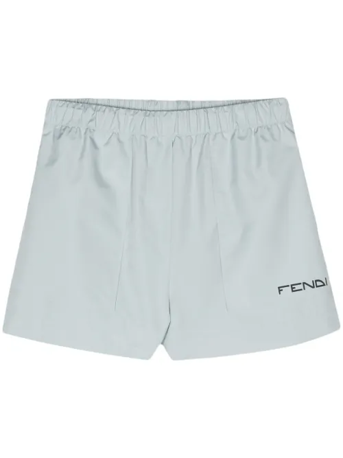 Short à taille élastiquée - FENDI - Modalova