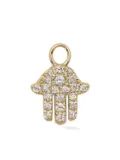 Lark & Berry 9kt yellow gold Hand Of Fatima diamond charm