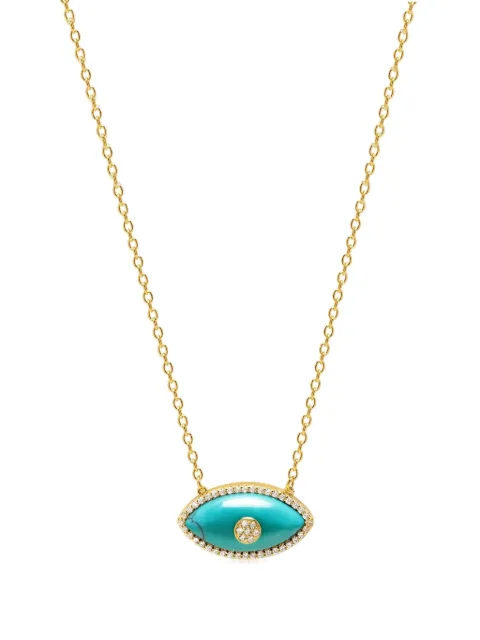 Nialaya Jewelry Evil Eye chain necklace