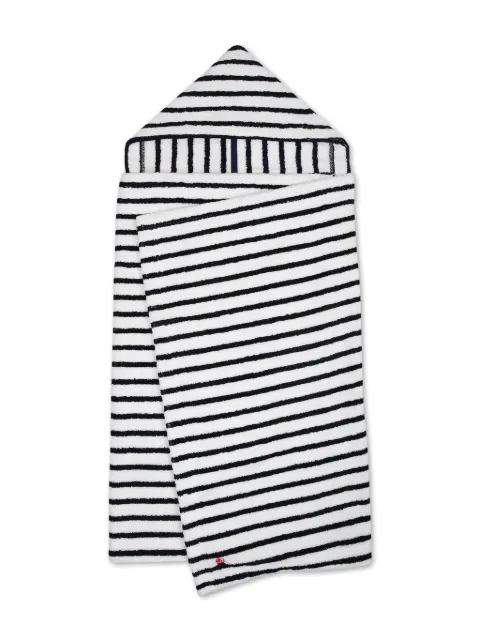 Petit Bateau striped cotton bath cape