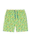 MC2 Saint Barth Kids video games-print swim trunks - Yellow