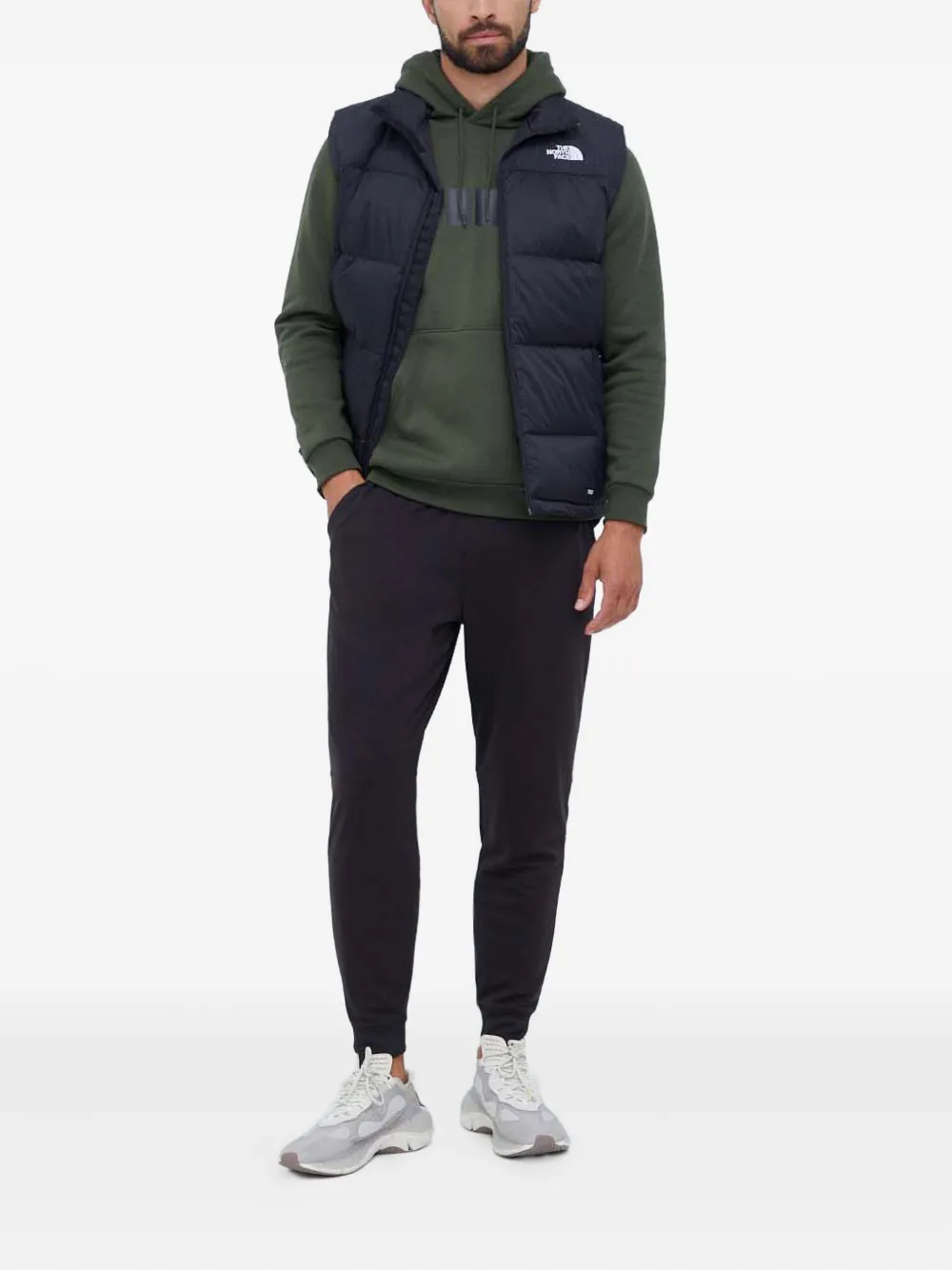 The North Face Diablo Padded Gilet In Blue