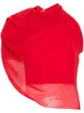 Jacquemus Pablo asymmetric top - Red
