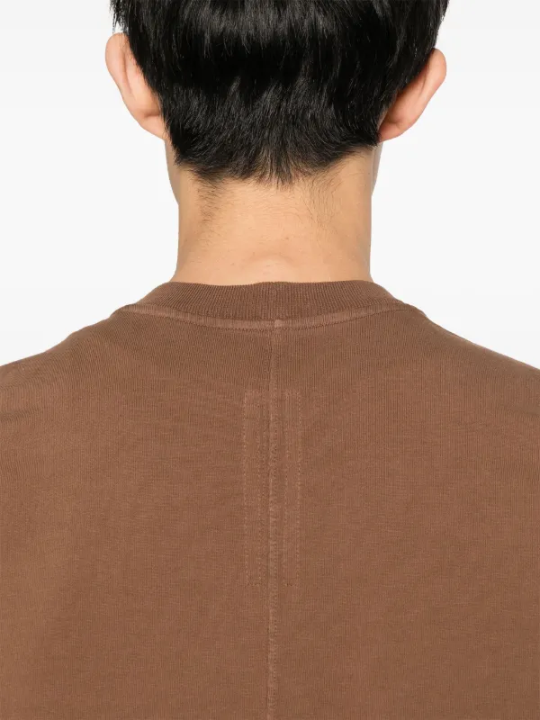 Rick Owens DRKSHDW Jumbo SS T Organic Cotton T-shirt | Brown