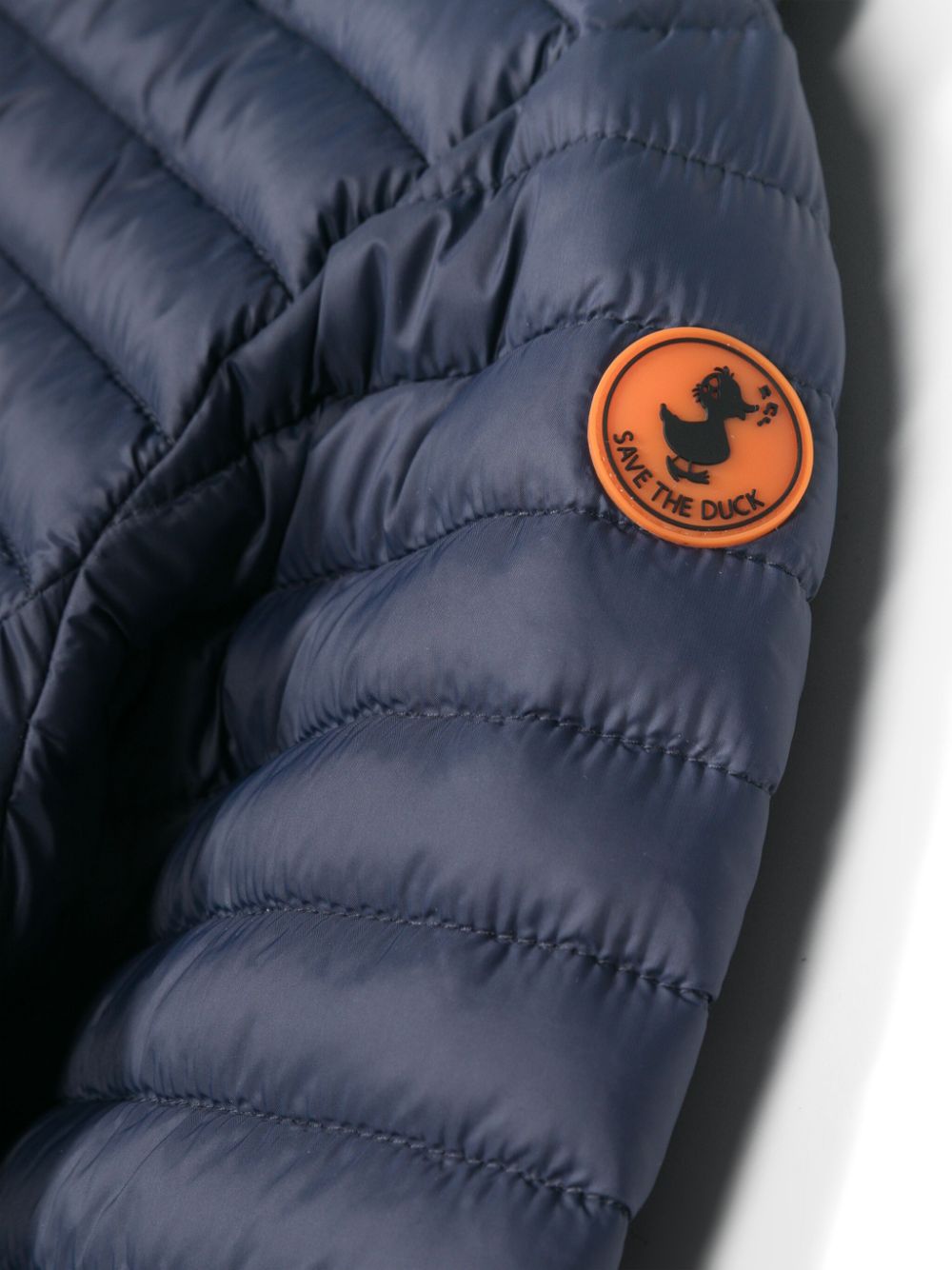 Shop Save The Duck Quilted Padded Jacket In Blue
