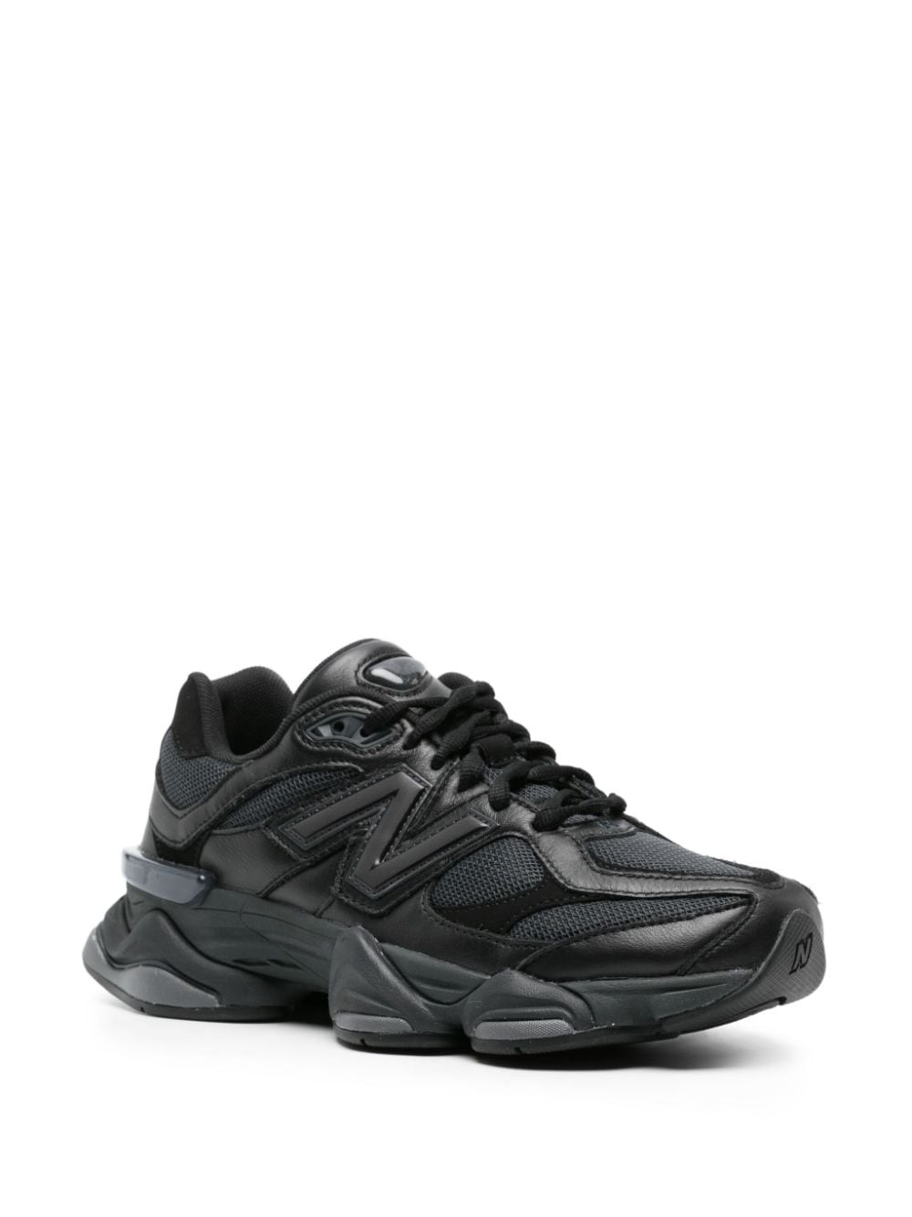 New Balance 9060 leather sneakers - Zwart