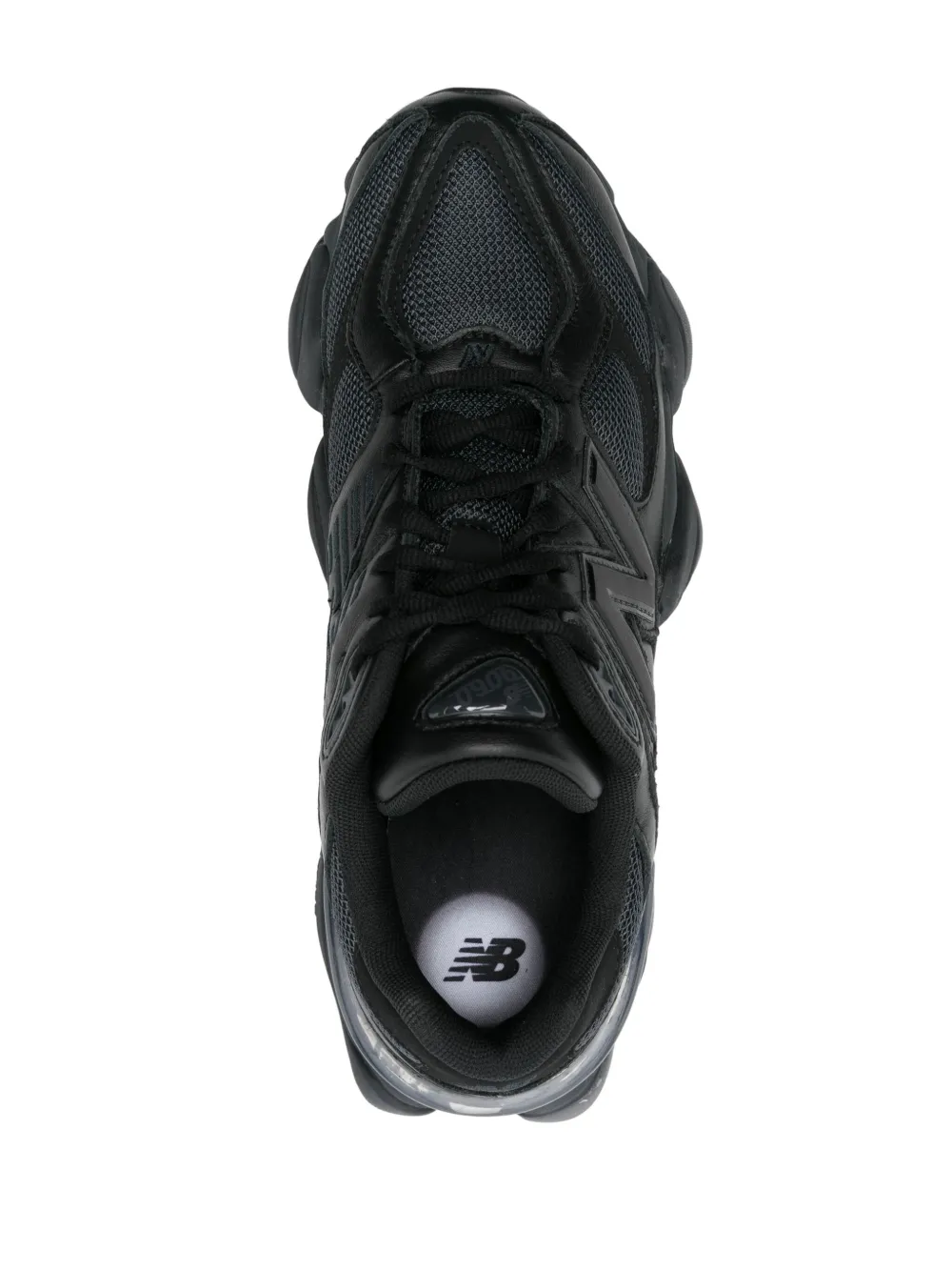 New Balance 9060 leather sneakers Black