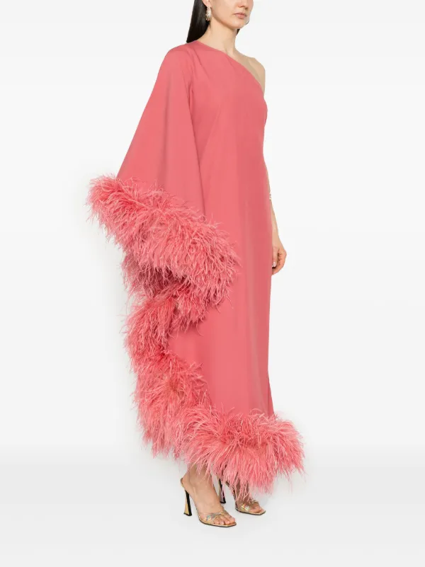 fugahum Feather Dress マーブル柄 ワンピース ピンク fugahum Feather Dress マーブル柄 ワンピース ピンク