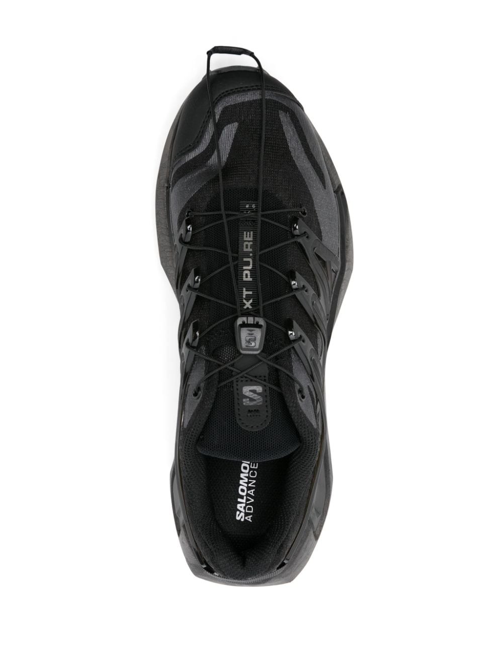 Shop Salomon Xt Pu.re Advanced Sneakers In Black
