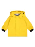 Petit Bateau hooded water-resistant raincoat - Yellow