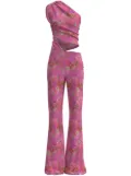 Maccapani Glam Sere floral-print jumpsuit - Pink